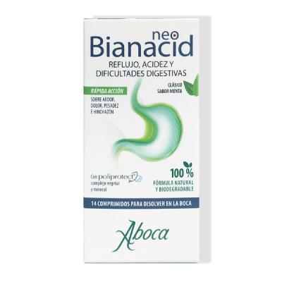 NEOBIANACID ACIDEZ Y REFLUJO (14 COMP.MASTICABLES)