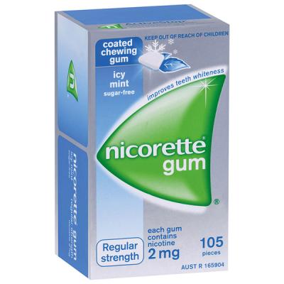 NICORETTE ICE MINT 2mg (CHICLES MEDICAMENTOSOS)