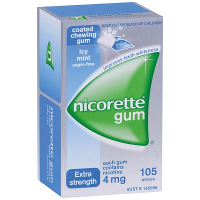 NICORETTE ICE MINT 4mg (CHICLES MEDICAMENTOSOS)