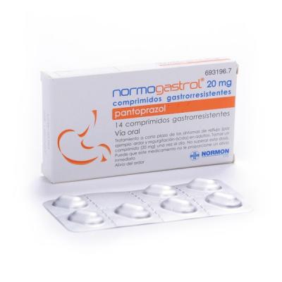 NORMOGASTROL 20mg (14 comprimidos)