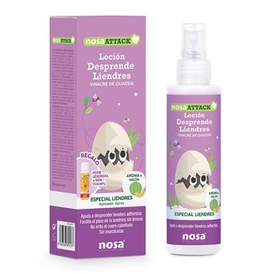 NOSAATTACK Loción Desprende liendres Vinagre de Quassia (150ml)