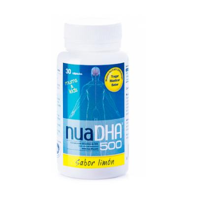 Comprar NUA NuaDHA®500 (30 Cápsulas Masticable Limón) a precio online