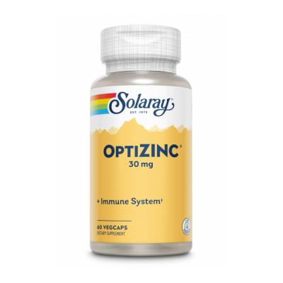 OptiZinc Zinc + Vitamina B6 30mg (60 vegcaps)