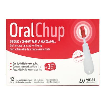 ORALCHUP AFTAS BUCALES Y ULCERAS (12 PASTILLAS PARA CHUPAR)		