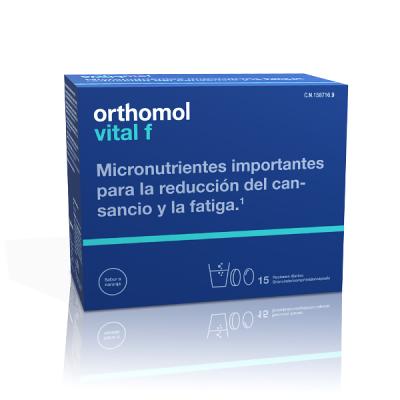Orthomol Vital F (15 sobres de granulado + cápsula + comprimido)