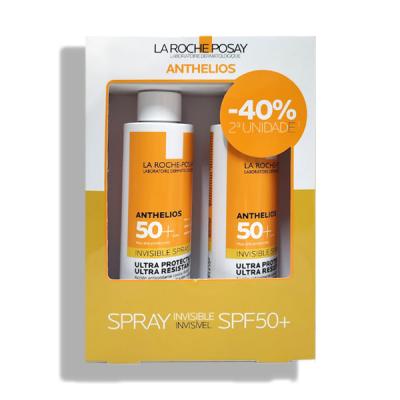 PACK ANTHELIOS SPRAY INVISIBLE SPF 50+ (2 UNIDADES x200ML)