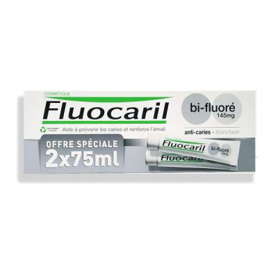 PACK BIOFLURÉ 145MG PASTA DENTAL BLANQUEANTE  (2 UNIDADES x 75ml)			