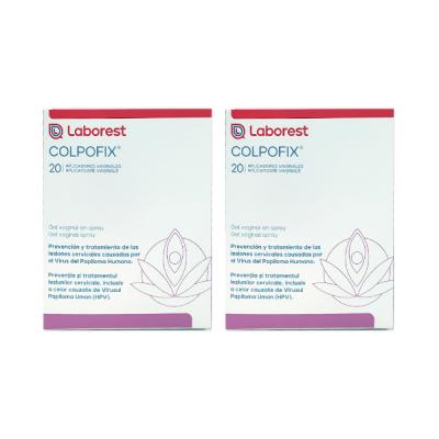 PACK COLPOFIX GEL VAGINAL SPRAY (2 unidades x 20 cánulas)
