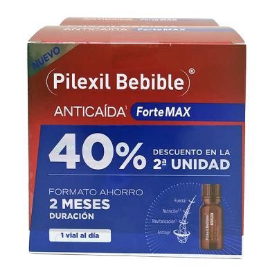 PACK DUPLO FORTE MAX BEBIBLE (30 AMPOLLAS +30 AMPOLLAS)