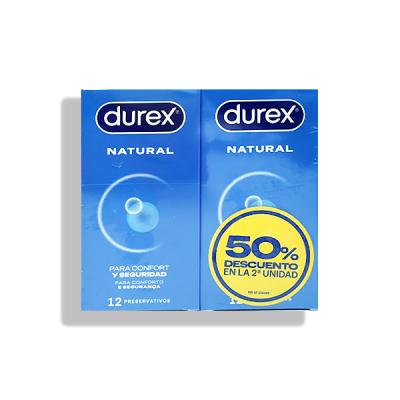 PACK DUPLO NATURAL EASY ON (2 UNIDADES X 12 PRESERVATIVOS)
