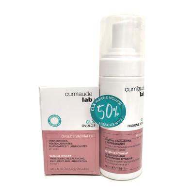 PACK HIGIENE INTIMA MOUSSE (165ML) + CLX (10 OVULOS VAGINALES)