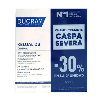 PACK KELUAL DS CHAMPU CASPA SEVERA (2 UNIDADES x 100ML)