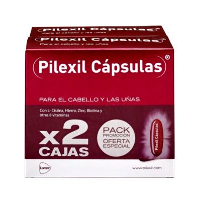 PACK PILEXIL CÁPSULAS PARA CABELLO Y UÑAS (100 CÁPSULAS X 2 UNIDADES)