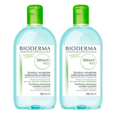 Bioderma Sébium H2O agua micelar para pieles mixtas y grasas con  dosificador