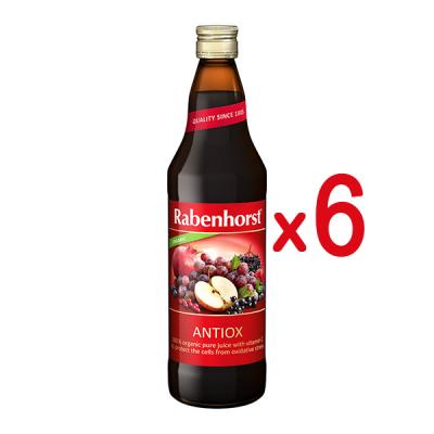 PACK ZUMO ECOLÓGICO ANTIOXIDANTE  (750ML X 6 UNIDADES)				