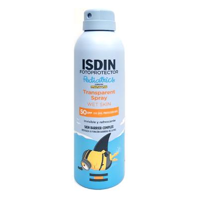 PEDIATRIC WET SKIN TRANSPARENT SPRAY SPF50 MINIONS (200ML) 