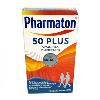 Pharmaton® 50 Plus OMEGA 3 (60caps)