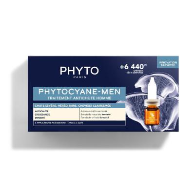 PHYTOCYANE HOMBRE TRATAMIENTO PROGRESIVO (12 AMPOLLAS)