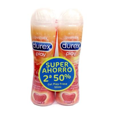 PACK PLAY FRESA PLEASURE GEL LUBRICANTE  (2 UNIDADES x 50ML)