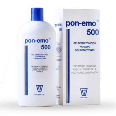 PON-EMO 500 GEL CHAMPÚ CABELLO GRASO (500ML)