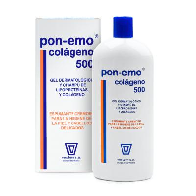 PON-EMO GEL CHAMPÚ Colágeno CABELLO DELICADO 500 (500ml)