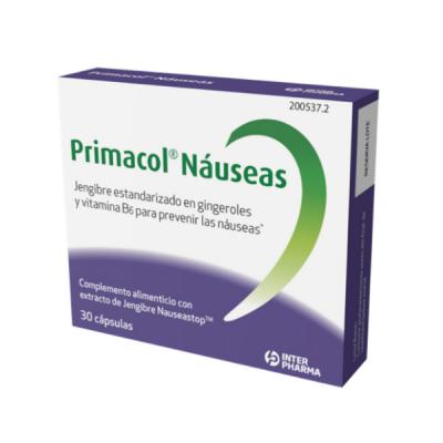 PRIMACOL NAUSEAS (30 CAPS.VEGETALES)