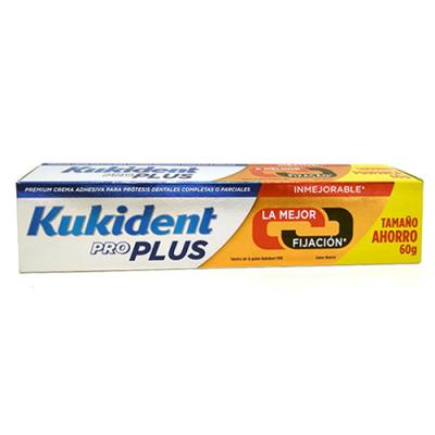 Kukident Pro Plus La Mejor Fijación 60gr