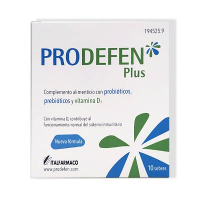 PRODEFEN Plus probióticos y prebióticos (10 sobres) 