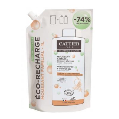 RECARGA GEL DUCHA Y CHAMPÚ FAMILIAR (1 LITRO)