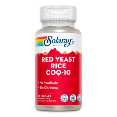 RED YEAST RICE PLUS Q10 LEVADURA ROJA DE ARROZ (60 VEGCAPS)