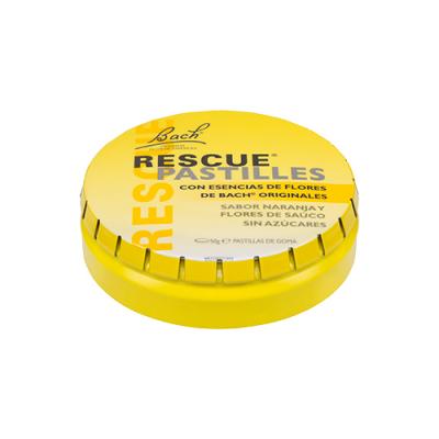 RESCUE PASTILLAS SABOR NARANJA Y SAUCO (50GRS)	