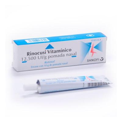 RINOCUSI VITAMÍNICO 12.500 UI/g POMADA NASAL (10g)