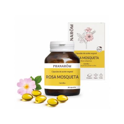 ROSA MOSQUETA CAPSULAS ACEITE VEGETAL (60CAPS.VEGANAS)