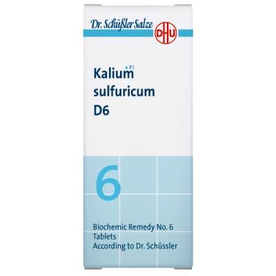 Sal Schüssler Nº6 Kalium sulfuricum (80comp) - La Sal de la Inflamación Crónica