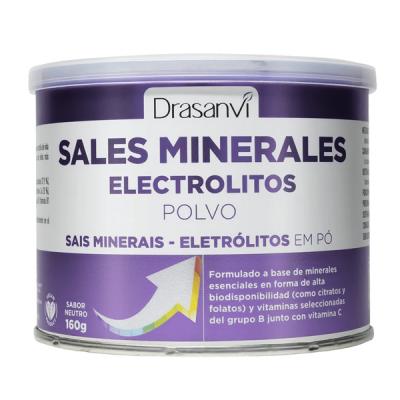 SALES MINERALES ELECTROLITOS POLVO SABOR NEUTRO (160G)