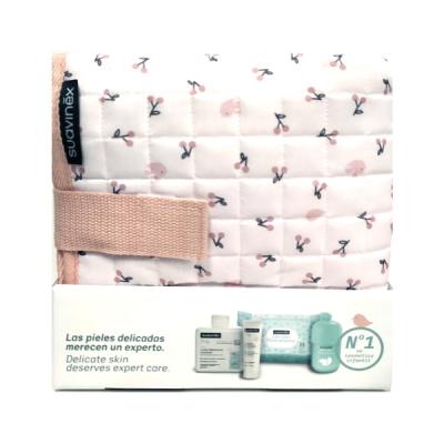 SET BABY CARE + CAMBIADOR PAÑAL ROSA REGALO!
