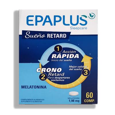 SLEEPCARE SUEÑO RETARD MELATONINA 1,98MG (60 COMPRIMIDOS)	