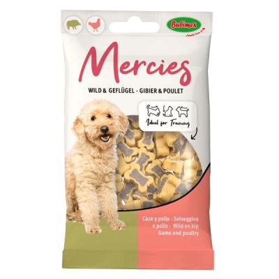 SNACK MERCIES SEMI-HUMEDO DE CAZA Y POLLO (100G)