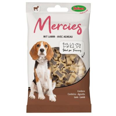SNACK MERCIES SEMI-HUMEDO DE CORDERO Y ARROZ (100G)