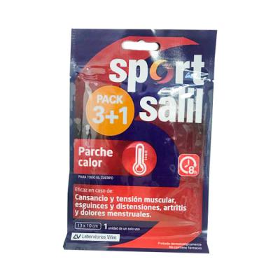 SPORTSALIL PACK 3+1 PARCHE DE CALOR (13 x 10CM)	