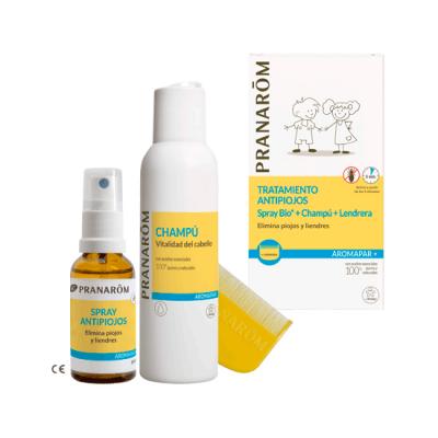 SPRAY ANTIPIOJOS BIO (30ml) + Champú (125ml) + LIendrera 