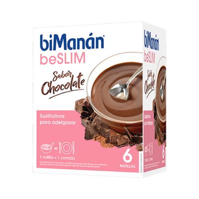 BESLIM Natillas Sabor Chocolate (6 sobres)