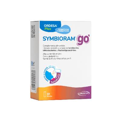 SYMBIORAM GO SIN AGUA (10 STICKS BUCODISPENSABLES)