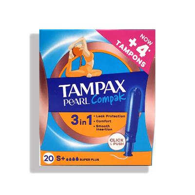 TAMPAX PEARL COMPAK SUPER PLUS (20 UNIDADES)    