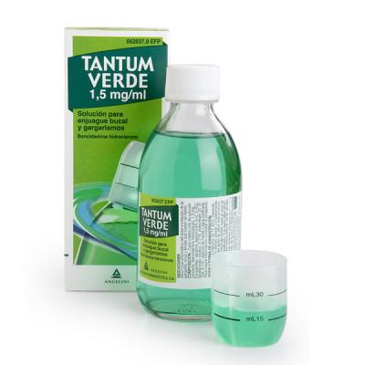 TANTUM VERDE 1,5mg/ml ENJUAGUE BUCAL (240ml)