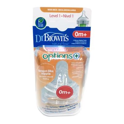 DR BROWNS TETINA NIVEL 1 BOCA ANCHA 0M+