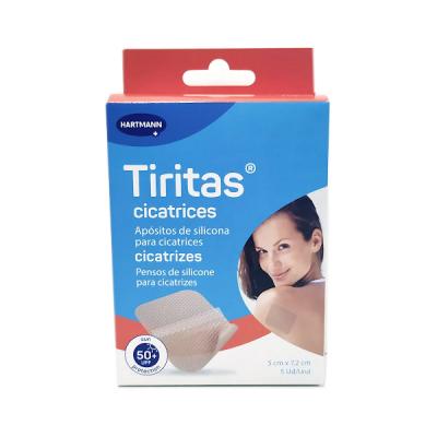 TIRITAS CICATRICES REDUCTORAS  7.2CM X 5CM (5 UNIDADES)
