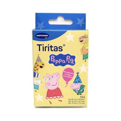 TIRITAS PEPPA PIG SURTIDO DIBUJOS NIÑOS (12 UNIDADES)