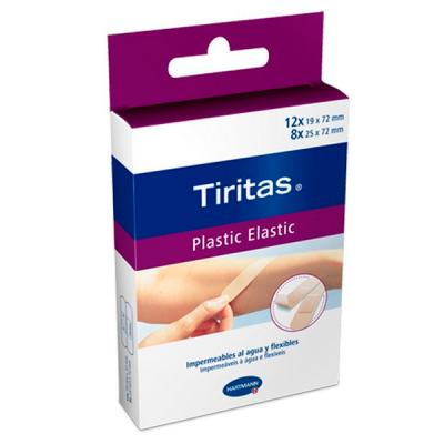 TIRITAS PLASTIC Elastic SURTIDO (20uds) 		