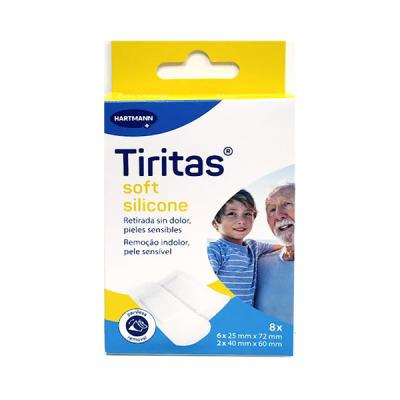 TIRITAS SOFT SILICONA 6 UNIDADES (25 x 72MM) + 2 UNIDADES X (40 x 60MM)